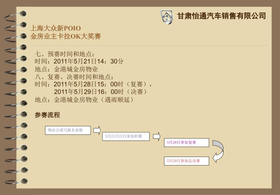 上海大众新POIO金房--金港城激情夏日卡拉OK大奖赛策划案_第4页