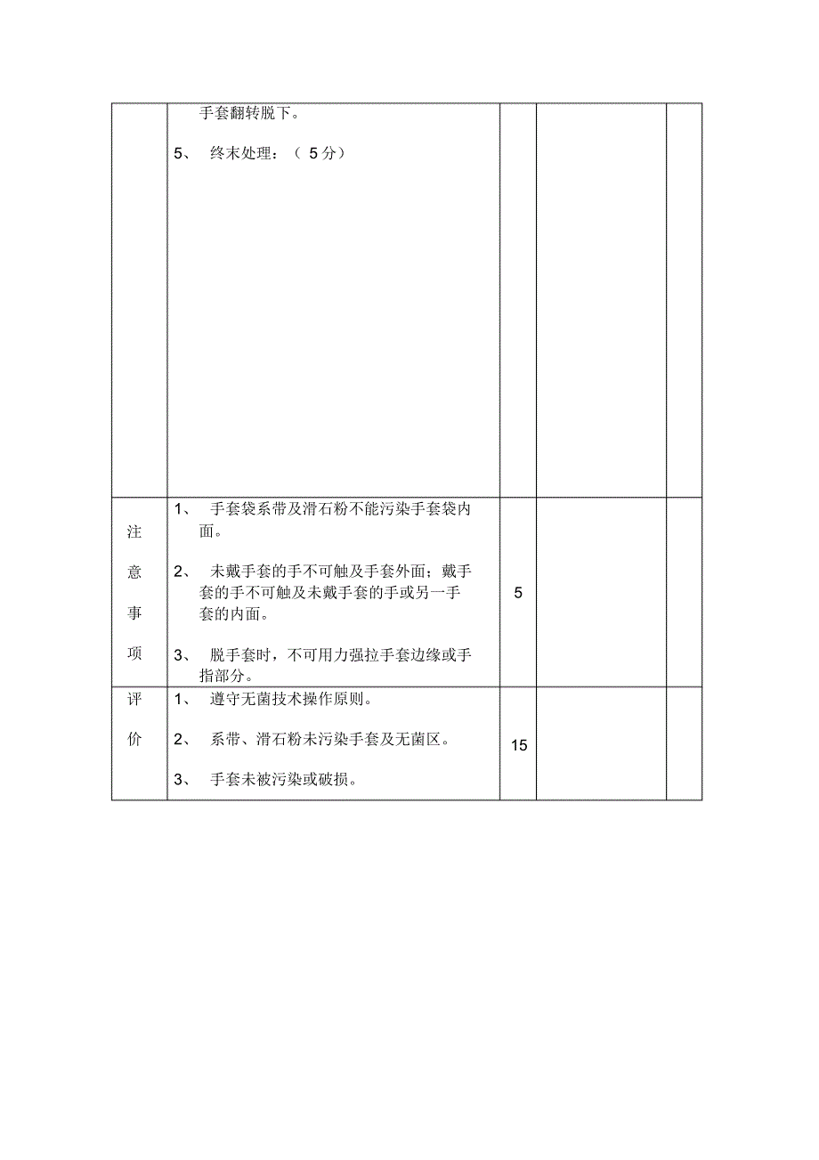 鼻导管吸氧操作评分表_第3页