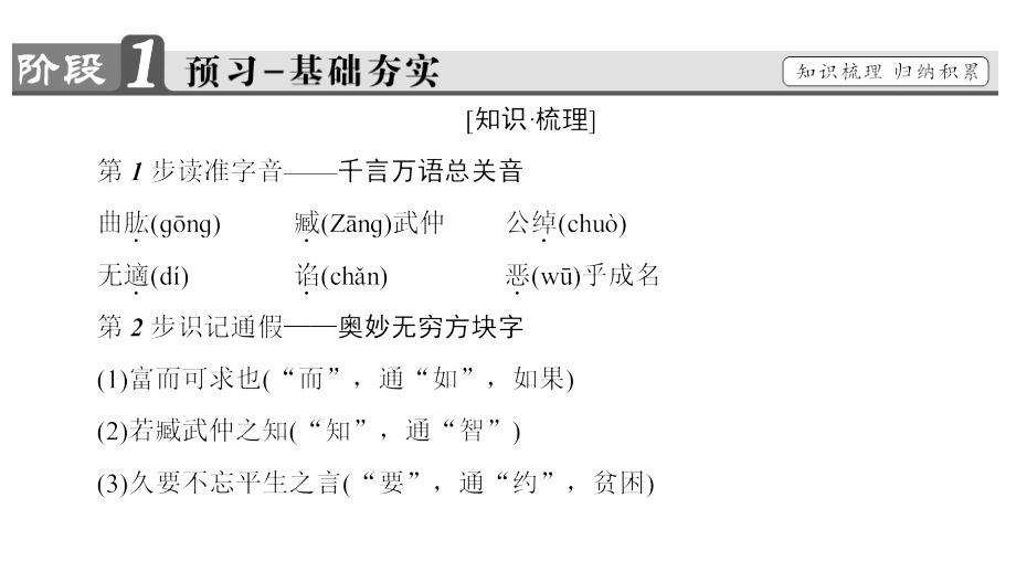 高中语文人教版选修《先秦诸子选读》课件：第1单元 5、不义而富且贵于我如浮云_第2页