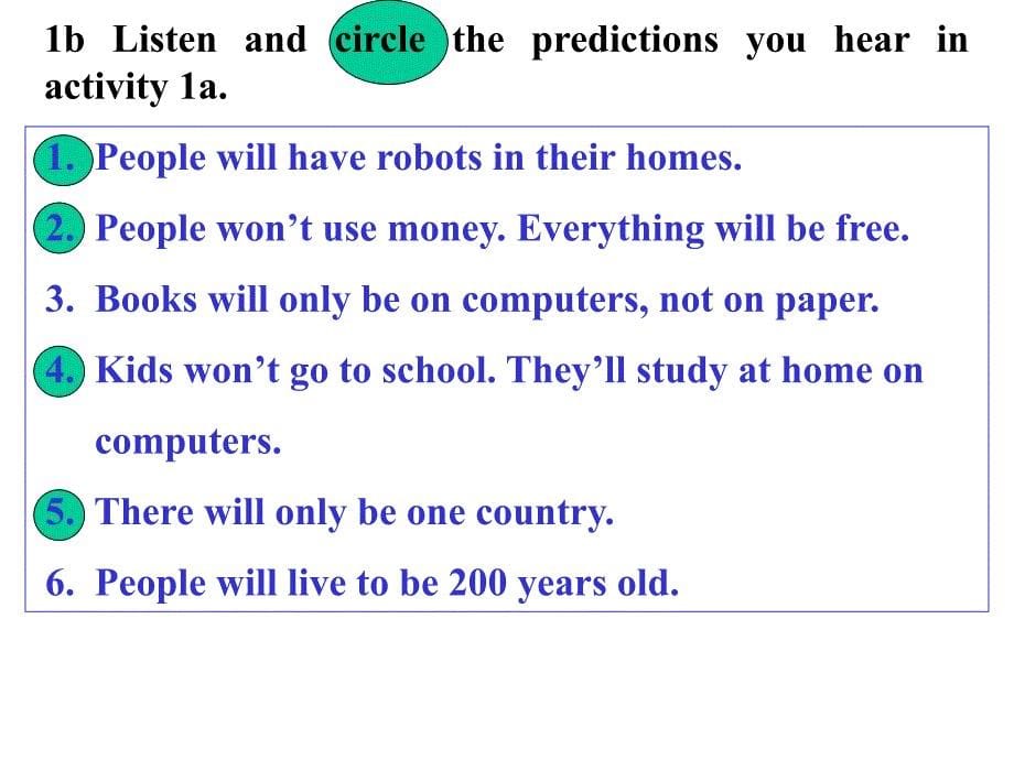 七年级英语Will people have robots课件_第5页