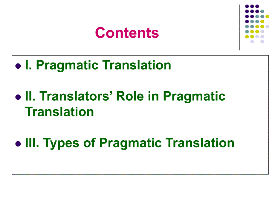 1 An Introduction to Pragmatic Translation_第3页