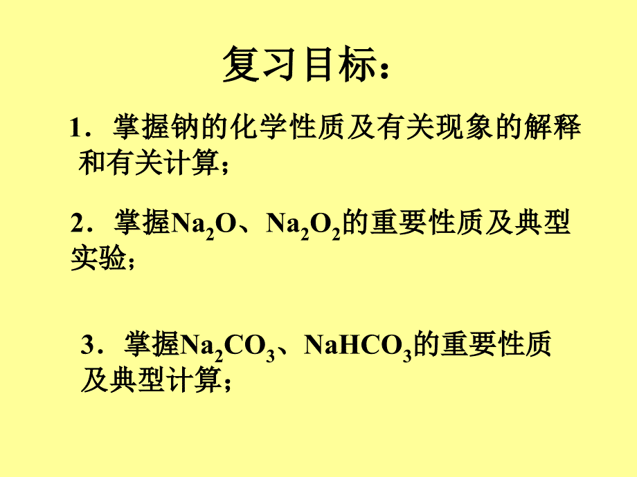 高一化学钠及其化合物复习_第3页