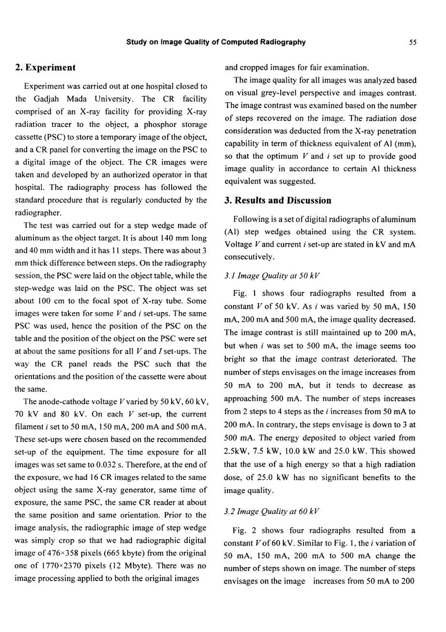 Study on Image Quality of Computed Radiography_第2页