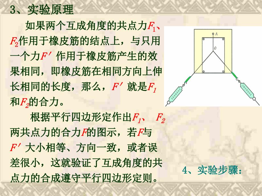 高三物理力和平衡(实验部分) 旧教人版_第3页