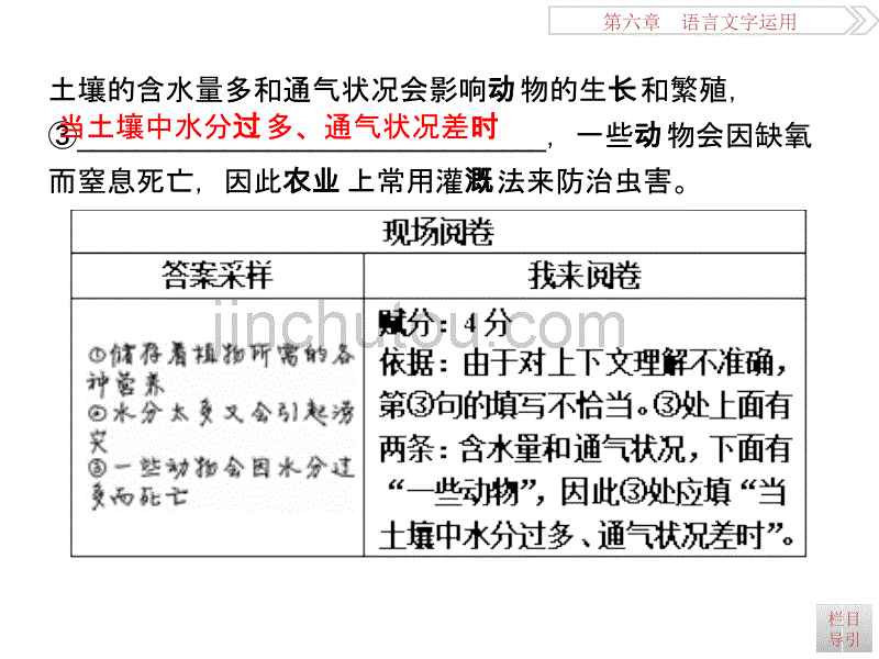 高考语文考场磨刀技法指导：补写应力避不准、不简、不连_第4页