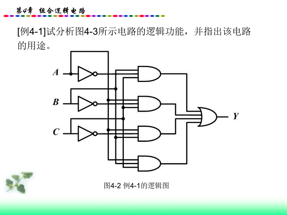 数字电子技术 组合逻辑电路_第4页