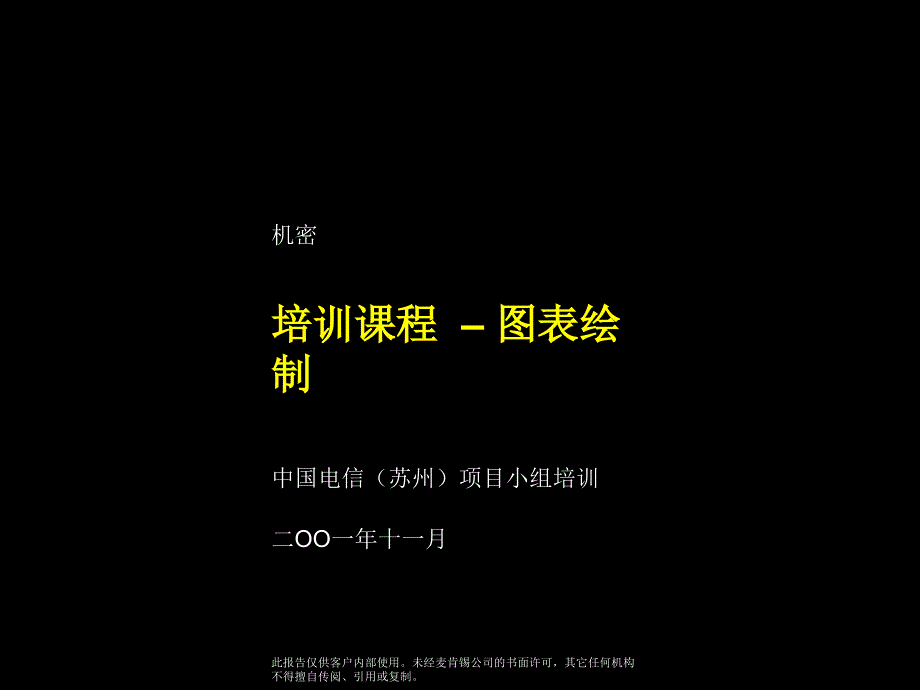 汇报材料写作——图表绘制方法培训_第1页