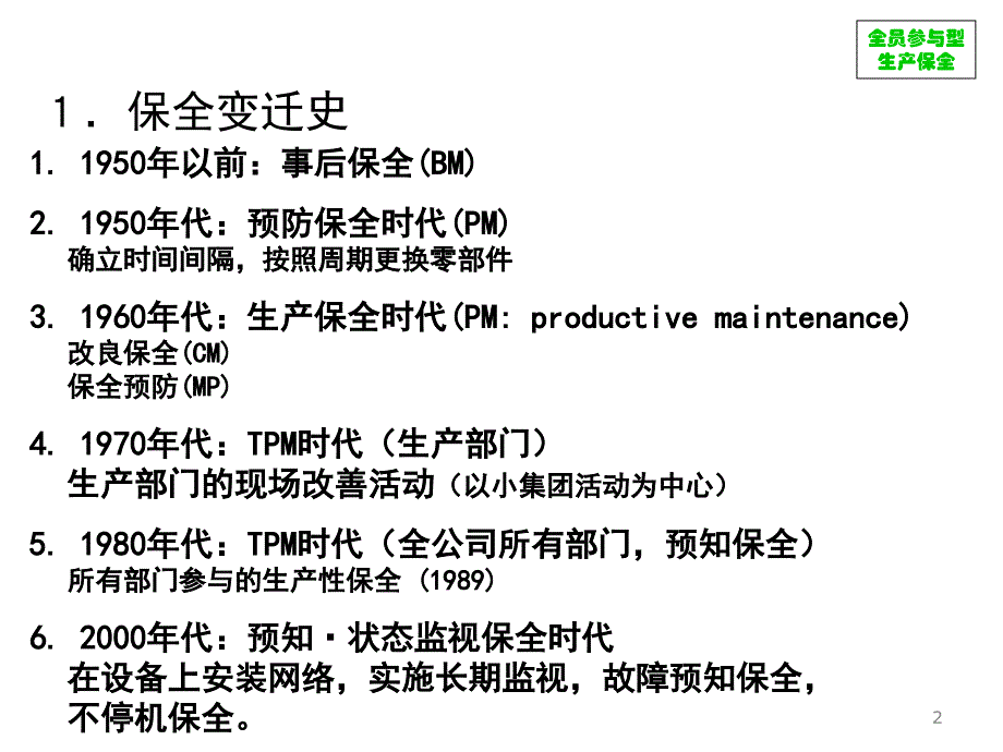 [2017年整理](TPM)设备管理培训资料_第3页