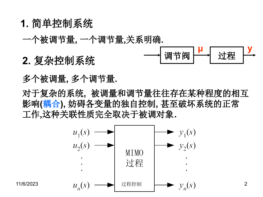 过程控制 第七章 解耦控制_第2页