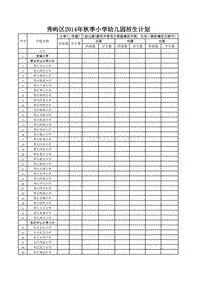 [2017年整理]秀屿区秋季小学幼儿园招生计划