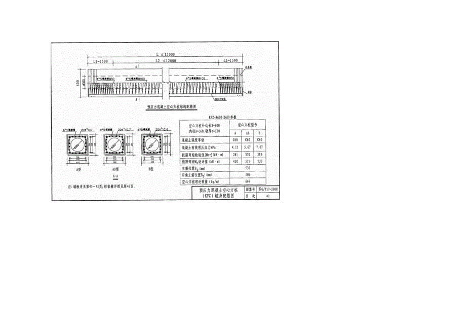 苏G／T17-2008先张法预应力混凝土空心方桩(2)_第4页