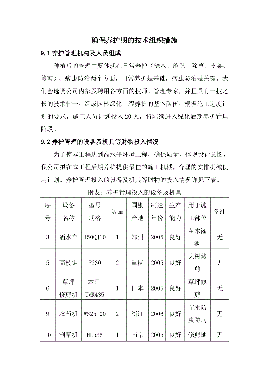 苗木栽植后及管理_第1页