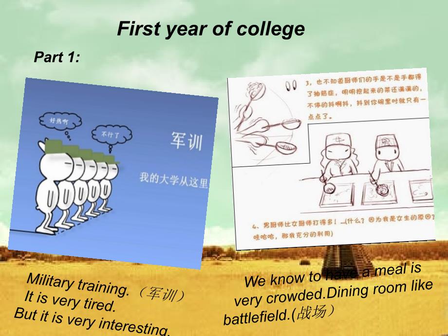 [2017年整理]关于大学生活的英语ppt_第2页