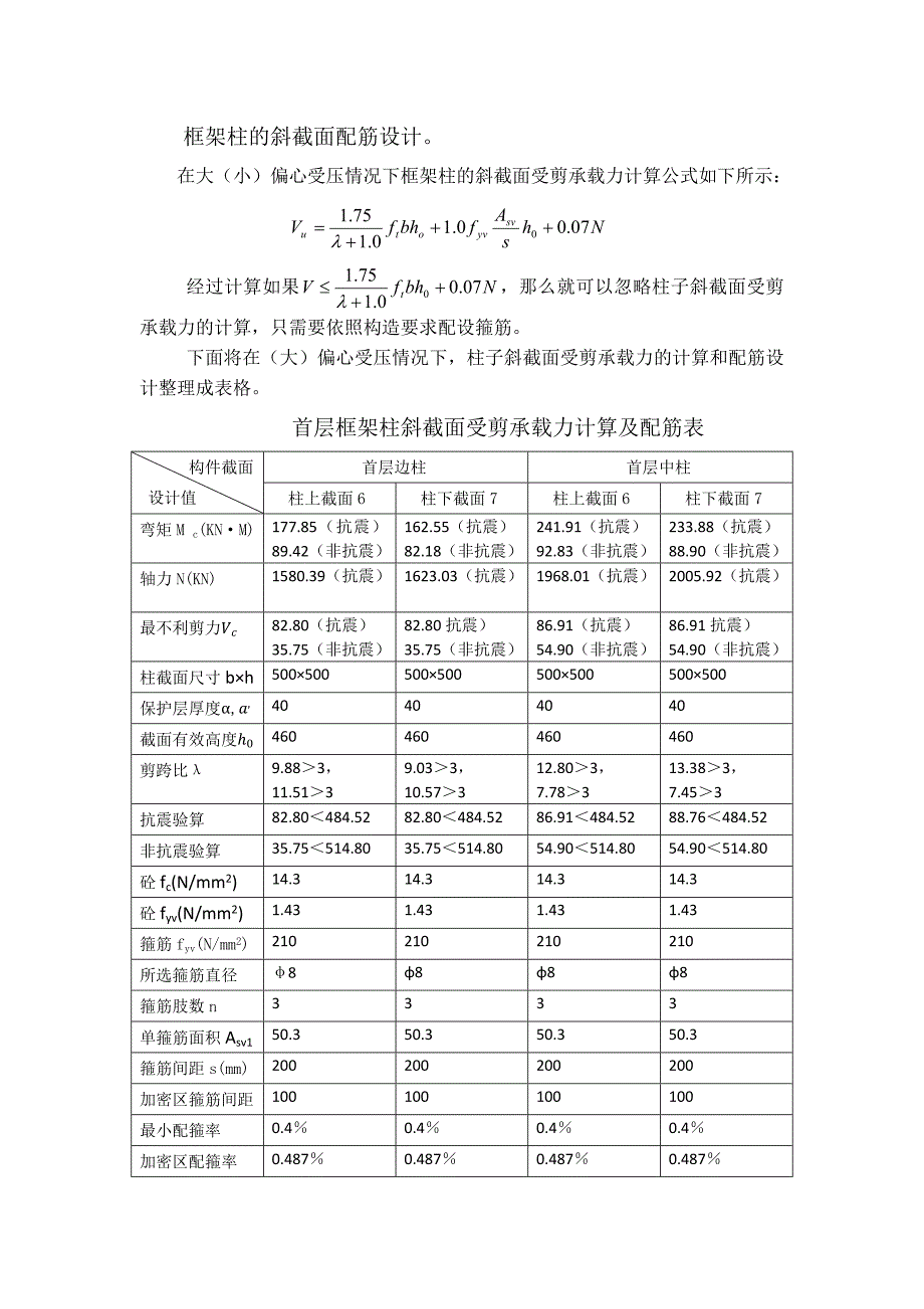 [2017年整理]柱斜截面配筋_第1页