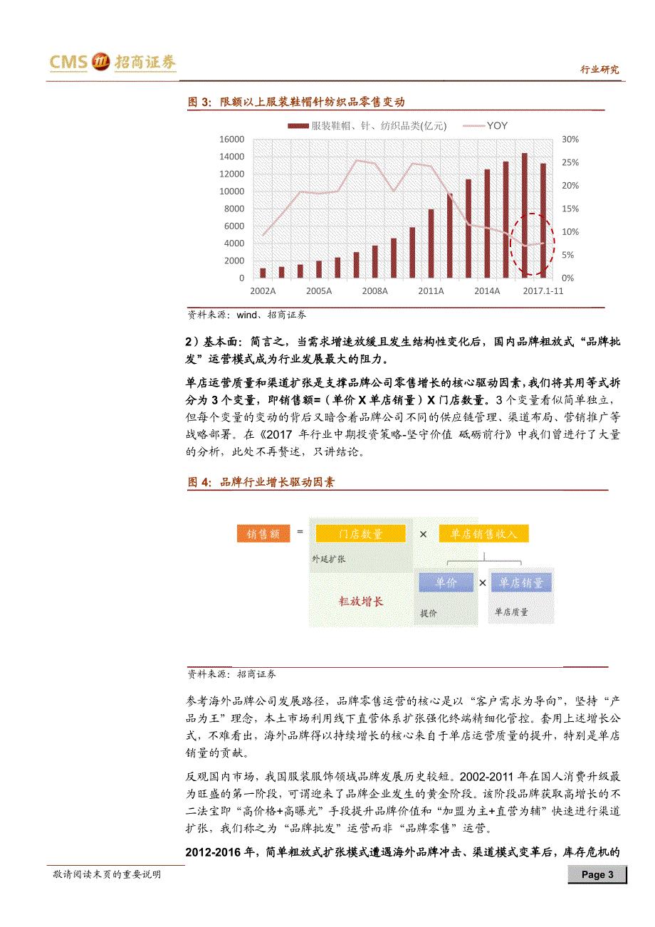 纺织服装行业品牌零售开年献礼篇：龙头蓄势，守望2018_第3页