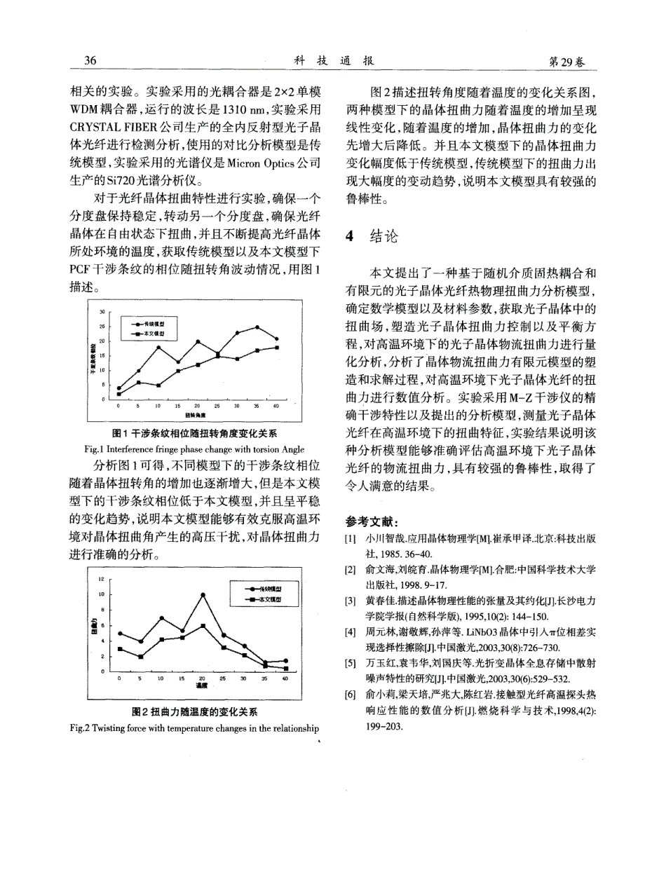 高温环境下光子晶体光纤物理扭曲力分析模型_第4页