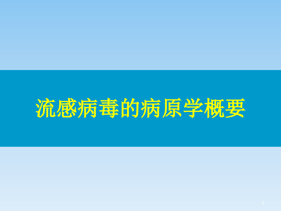 流感病毒感染 ppt课件_第3页