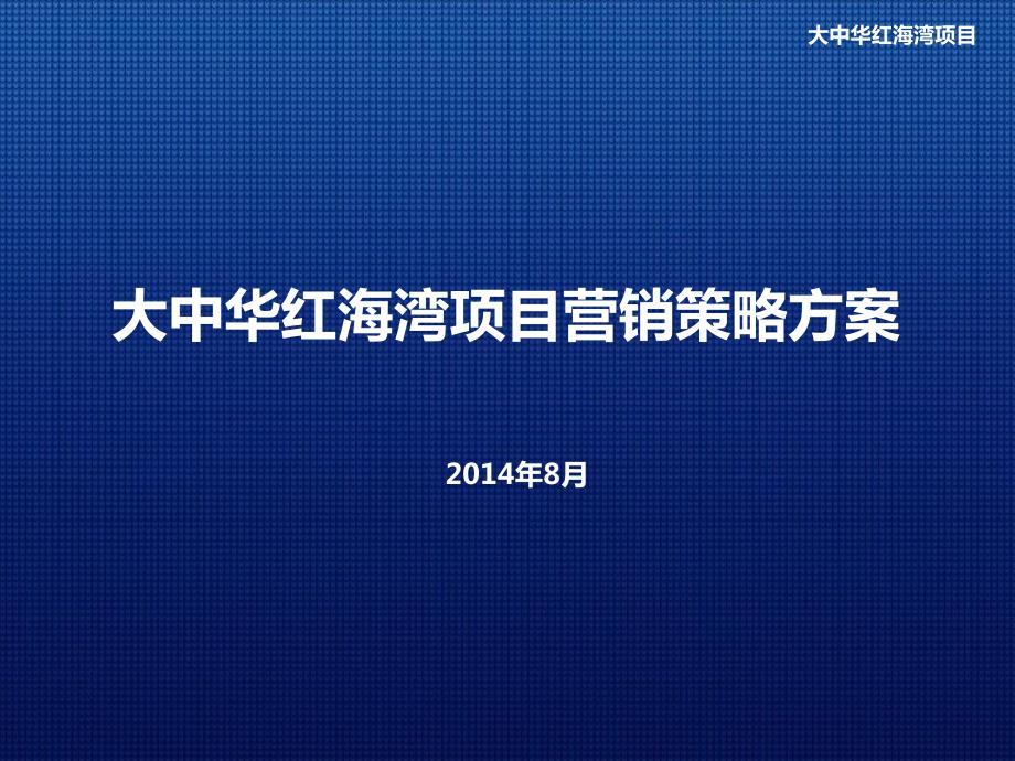 红海湾营销策略方案_第1页