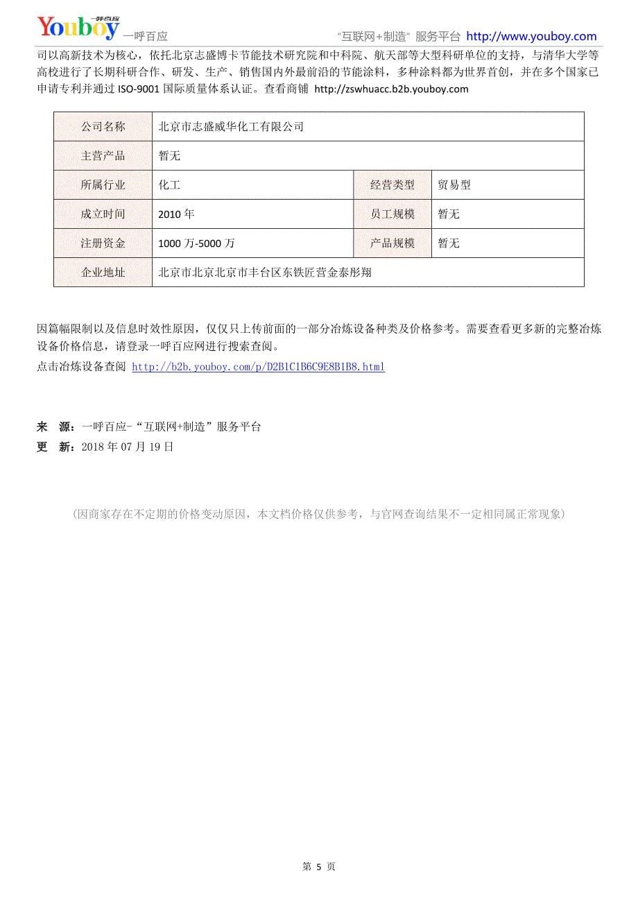 2018年国内冶炼设备产品商家_第5页