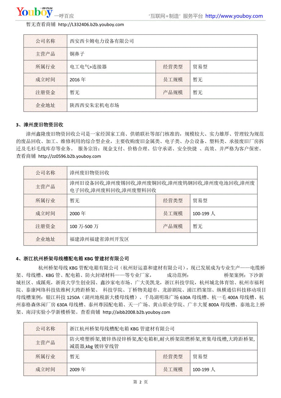 2018年国内配电输电设备配电输电设备产品商家_第2页