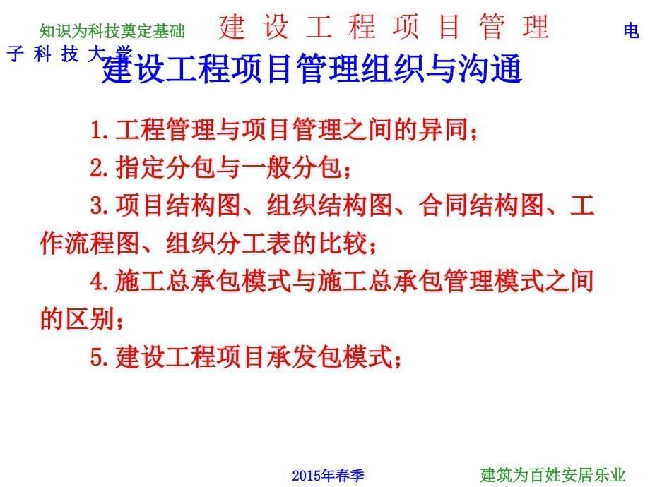 工程程项目管理组织及沟通_第5页