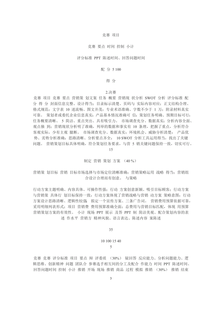 商场促销策划实训计划_第3页