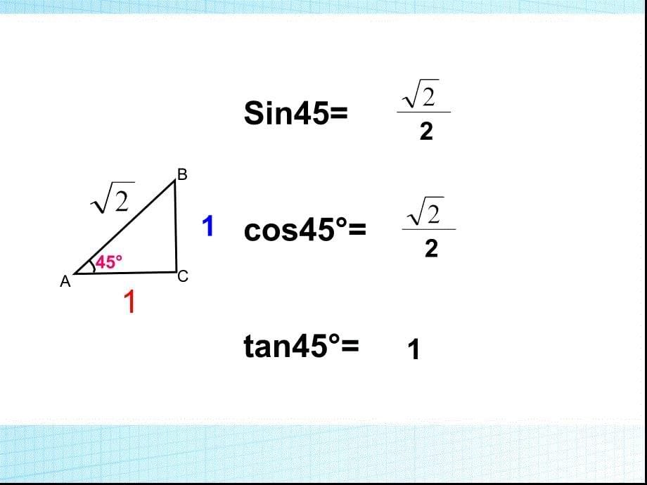 特殊角的三角函数值课件-（一）_第5页