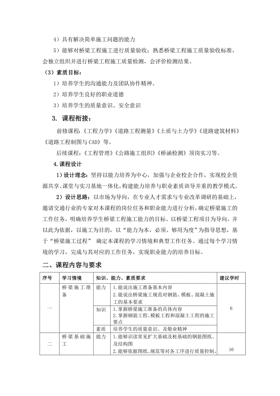 《桥梁工程施工》说课讲稿_第2页