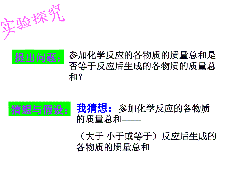 八年级化学《质量守恒定律》ppt课件_第4页