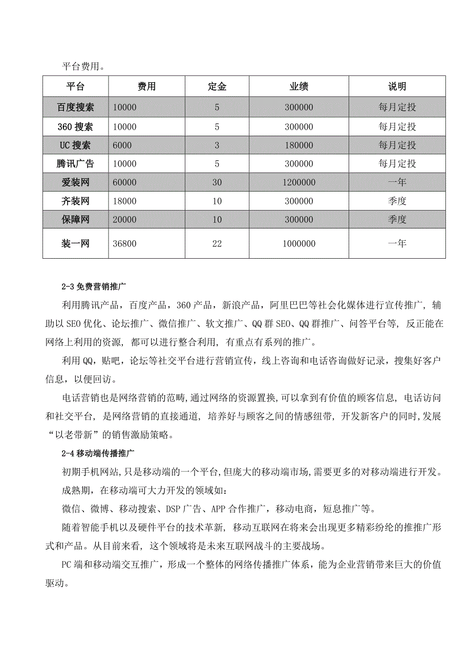 装修公司网络营销推广方案_第3页