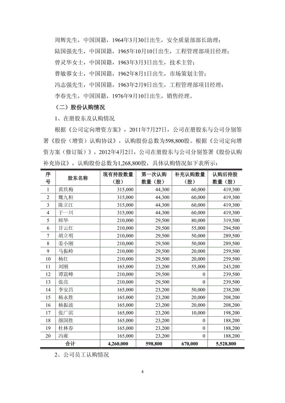 北京航材百慕新材料技术工程股份有限公司 定向增资结果报告_第4页