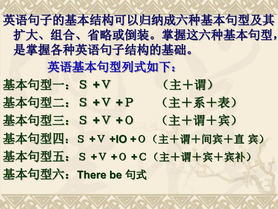 英语六大基本句型结构_第2页