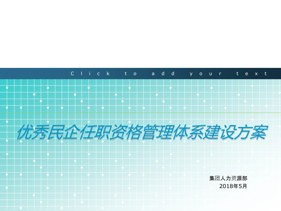 优秀民企人力资源管理任职资格实施方案(经典)_第1页