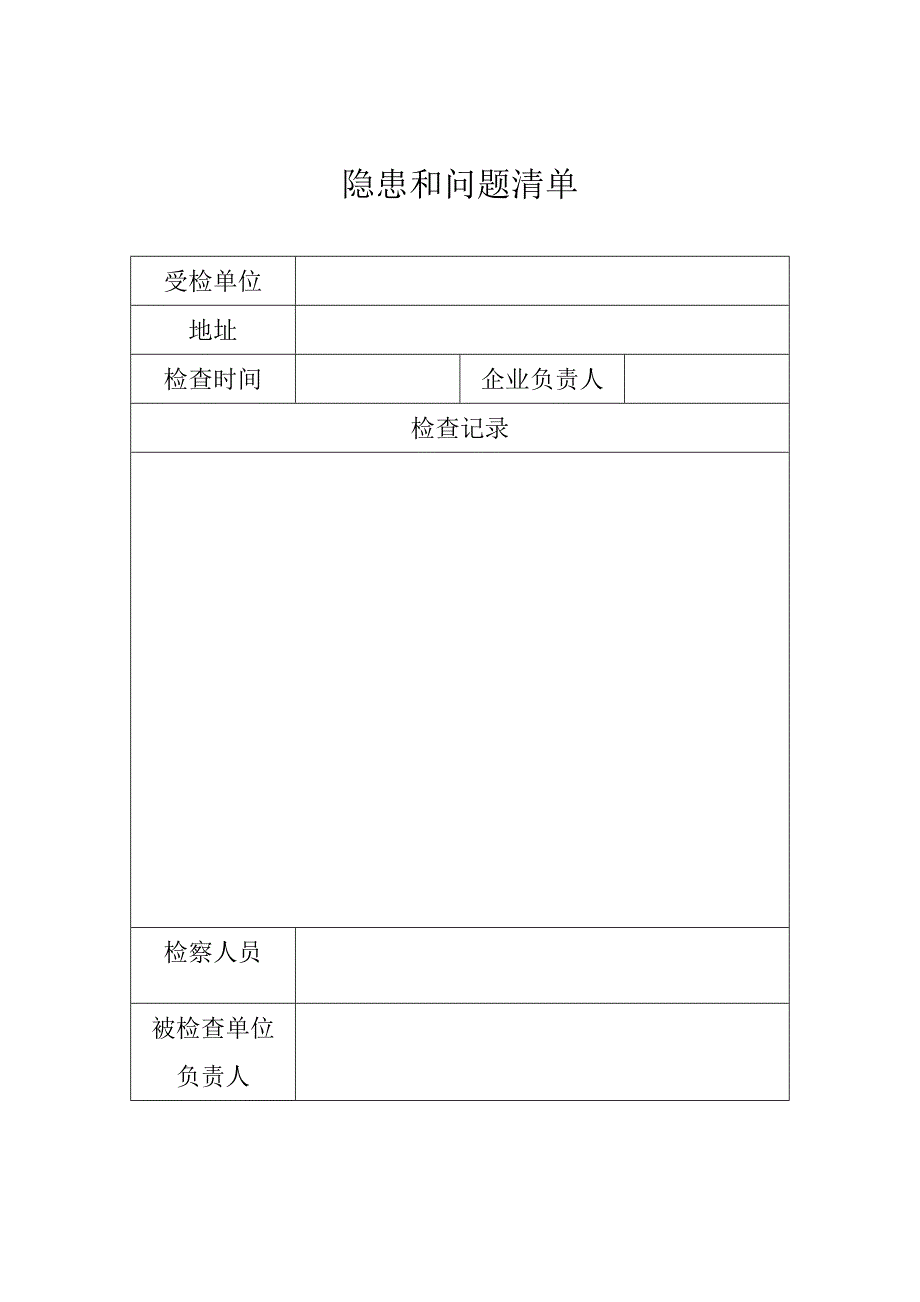 安全生产四个清单_第2页