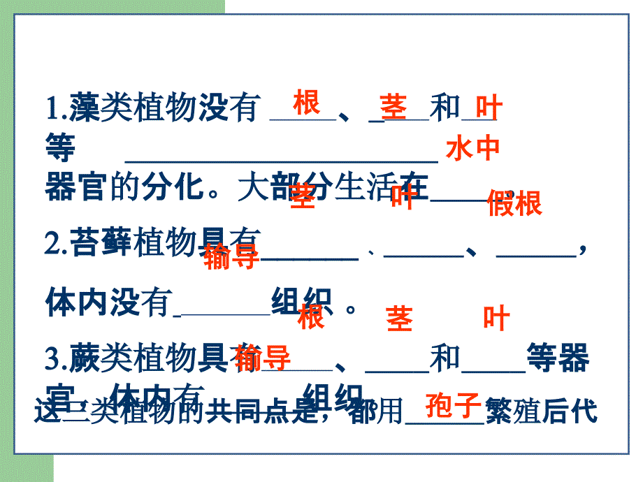 人教版生物七年级上册第三单元第一章第二节种子植物_第2页