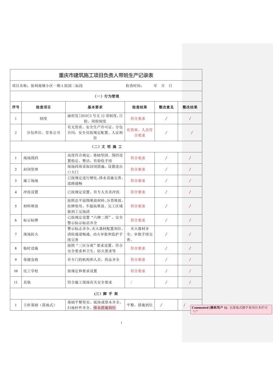 1领导带班检查记录表_第1页