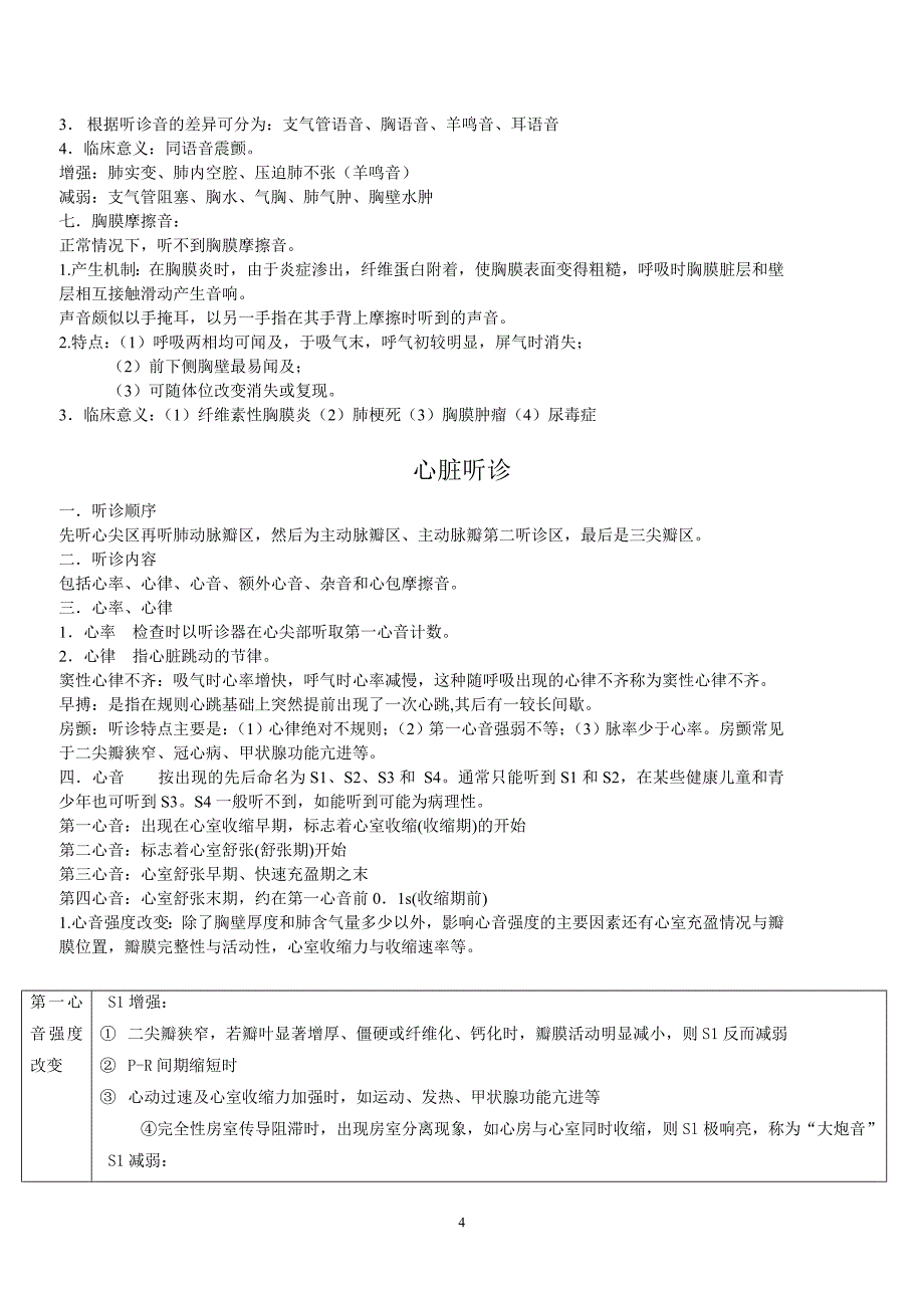 心脏及肺部听诊_第4页