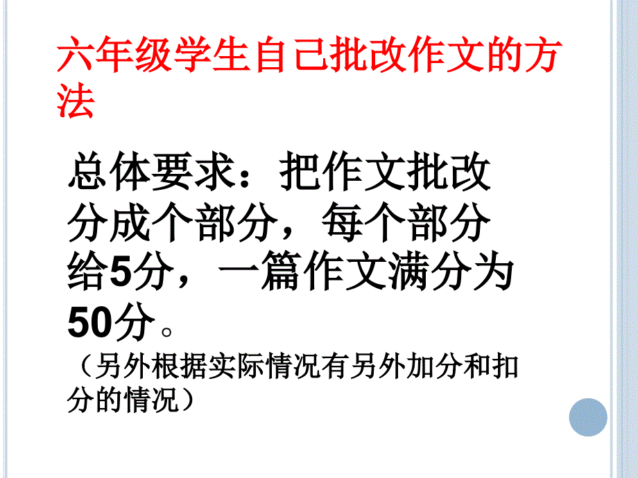 六年级学生自己批改作文的方法_第1页