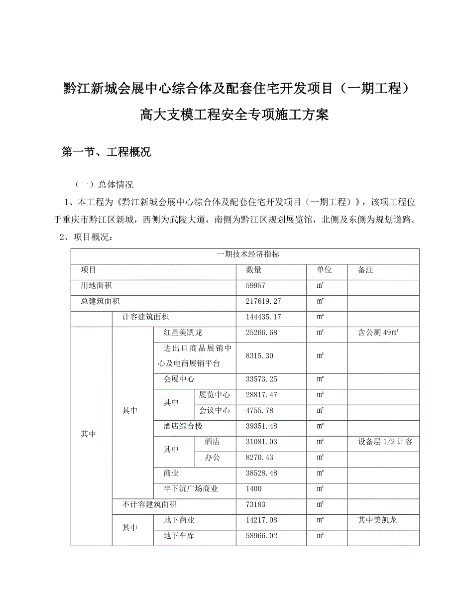 高大支模工程安全专项施工方案_第2页