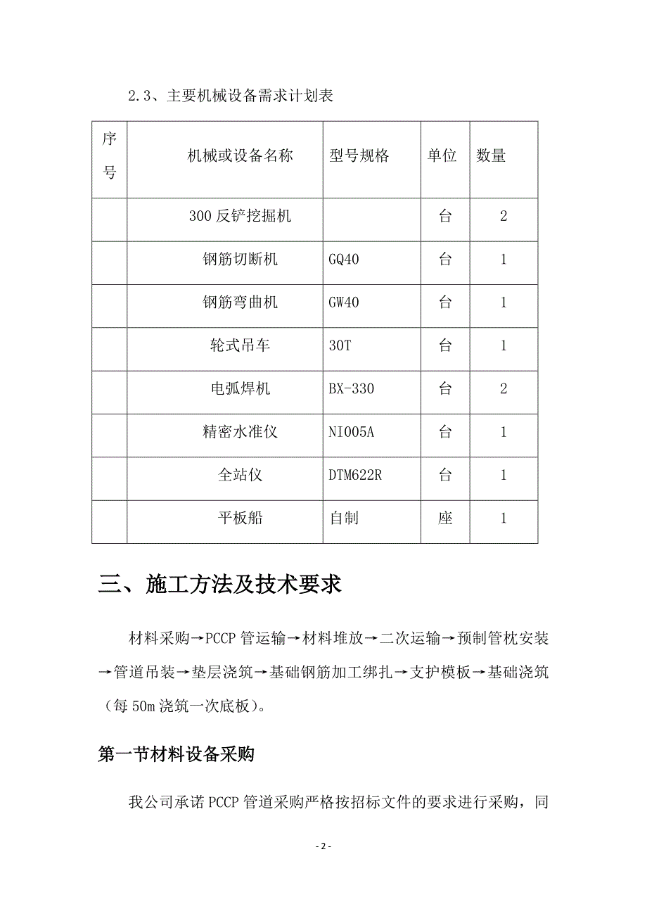 5pccp管道施工方案_第2页