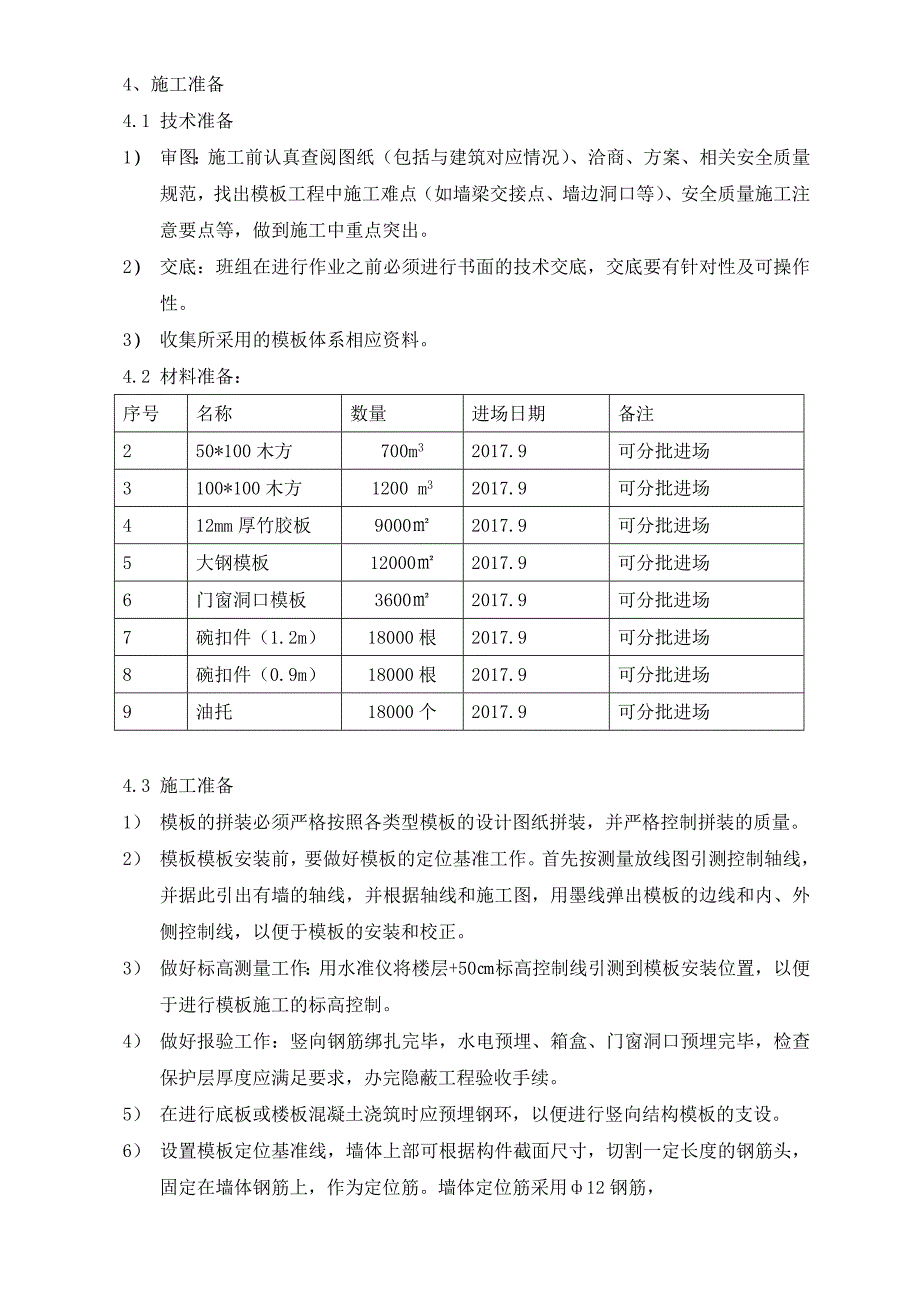 木模板施工方案-木方_第2页