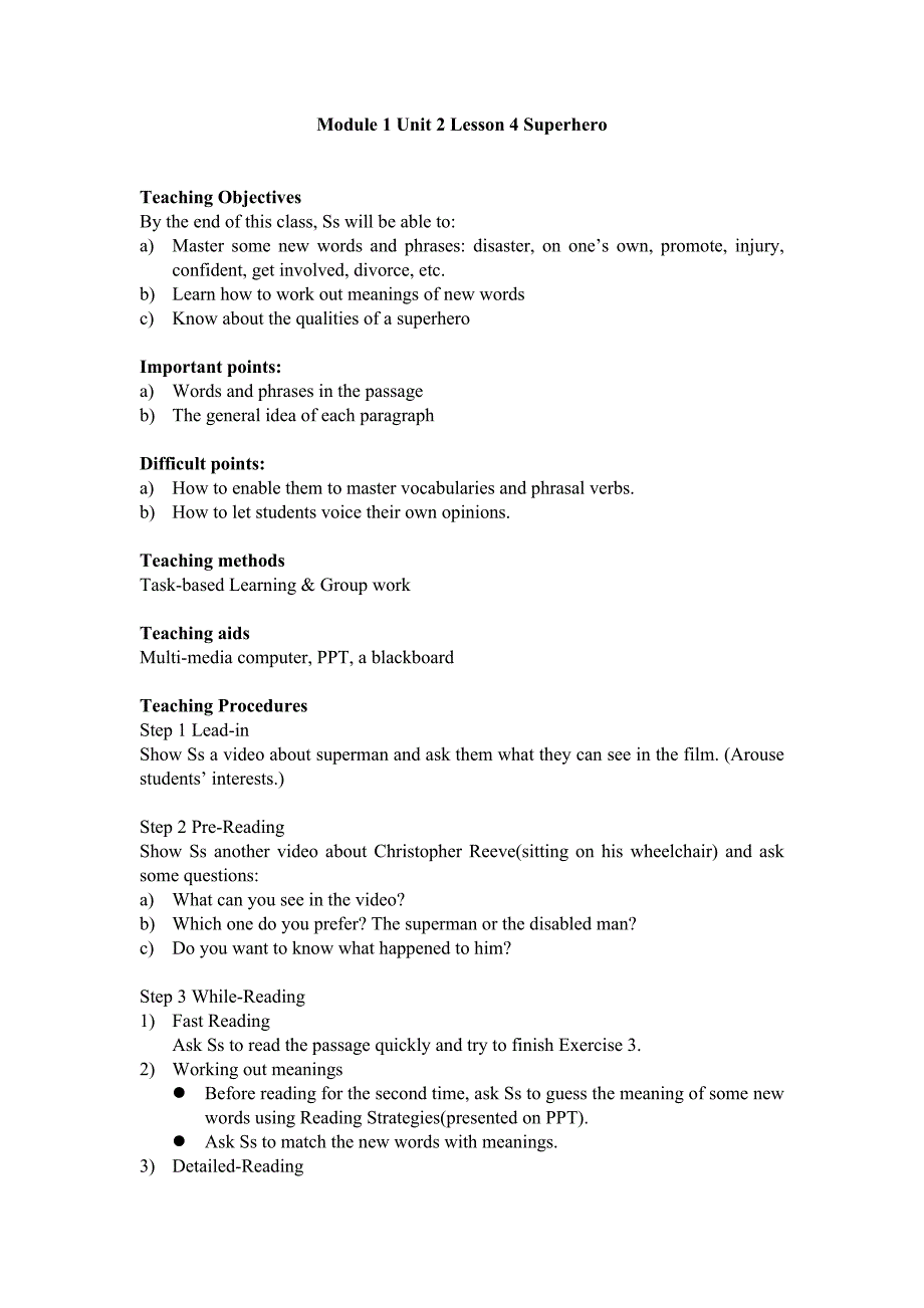 lesson-4-superhero教案_第1页