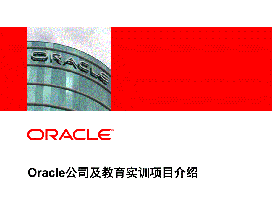 oracle公司背景介绍_第1页