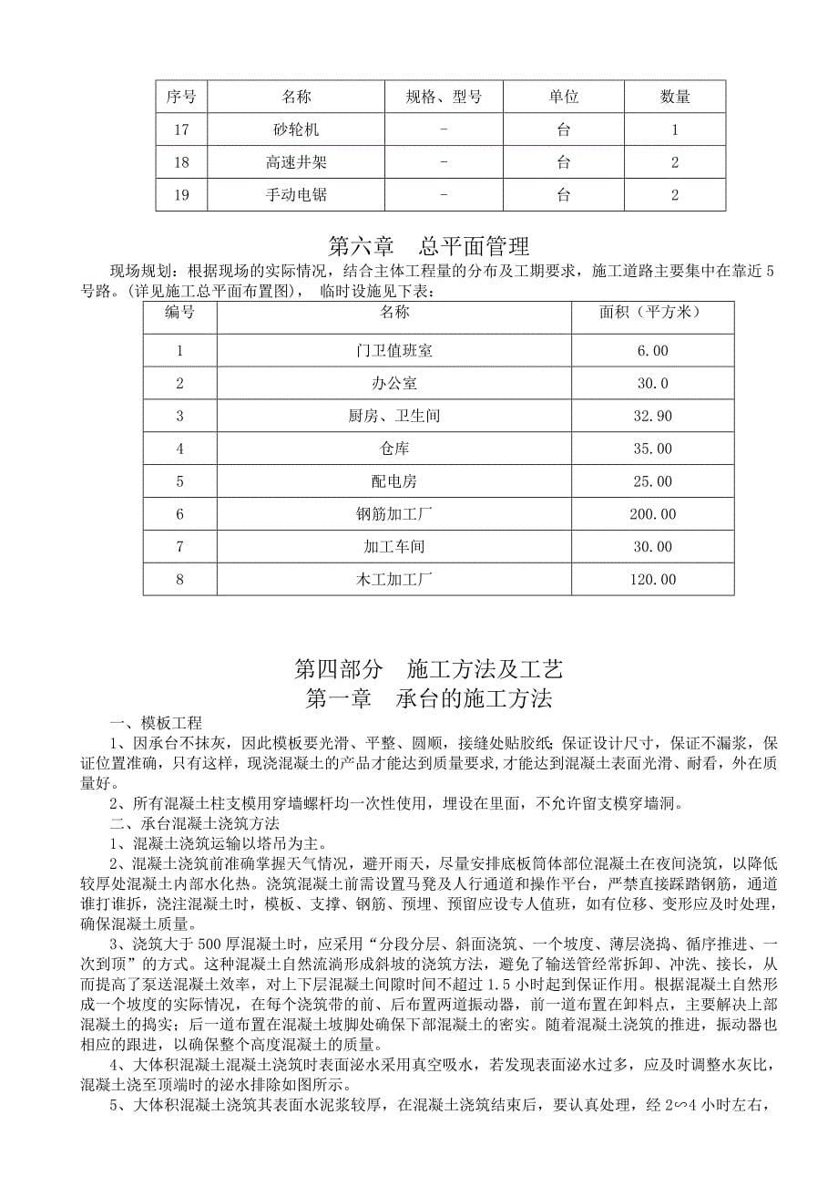 钢结构厂房的施工组织设计_第5页