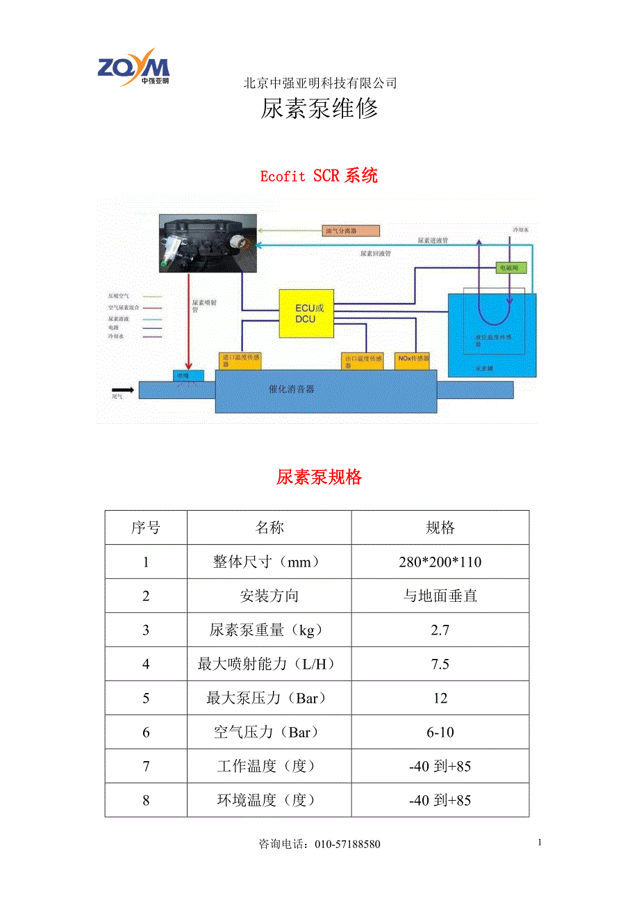 scr尾气后处理ecofit尿素泵维修教程_第1页