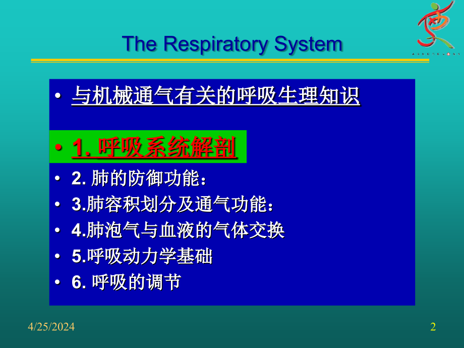 与机械通气相关呼吸生理知识_第2页