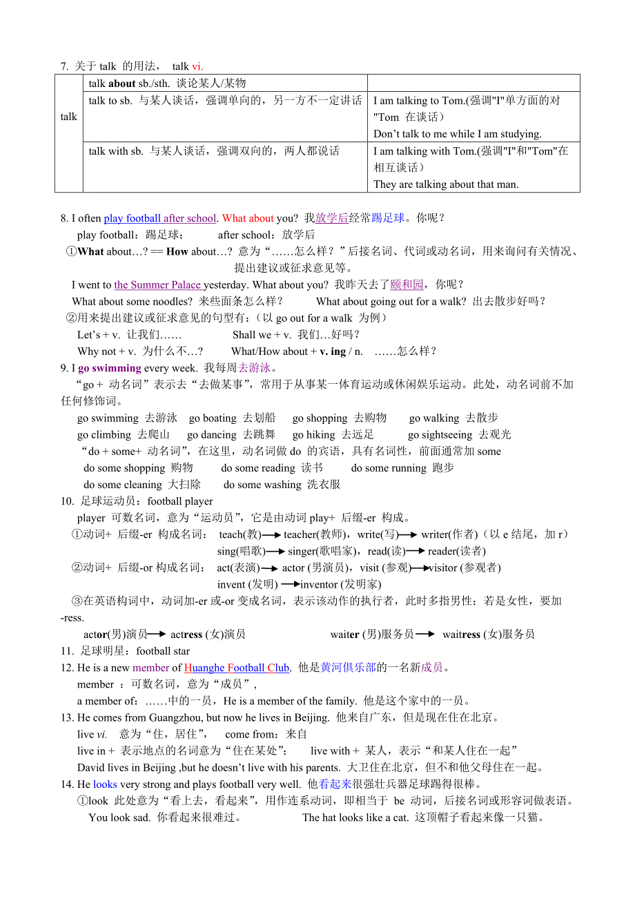 7a-unit2-内容总结_第2页