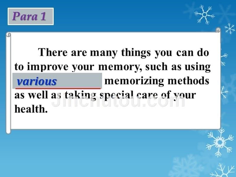 9年级牛津英语how-to-improve-memory-课件_第5页