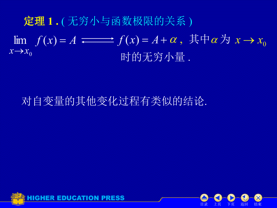 函数的极限(无穷小与无穷大)_第4页