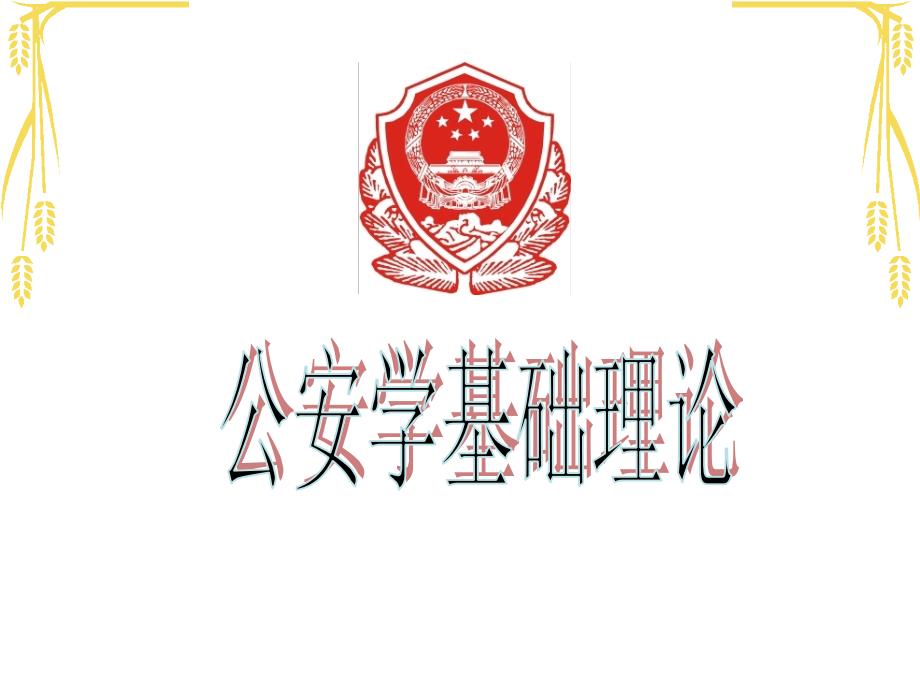 公安机关的组织管理923_第1页